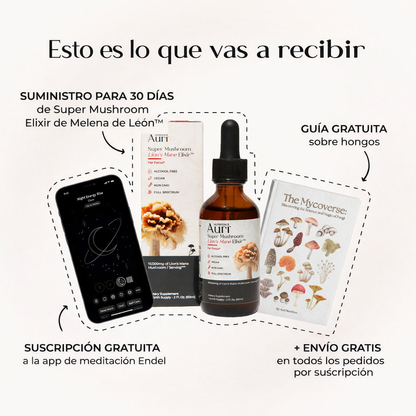 AURI  - Melena de León: Enfoque y Claridad Mental