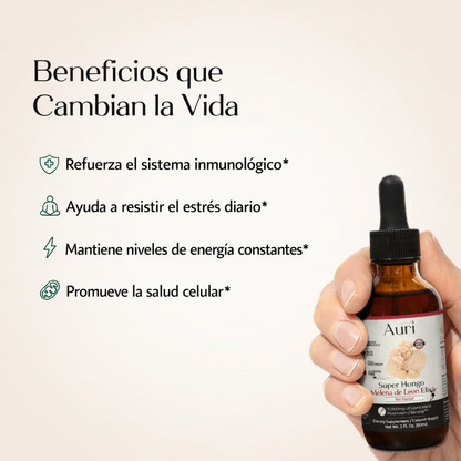 AURI  - Melena de León: Enfoque y Claridad Mental